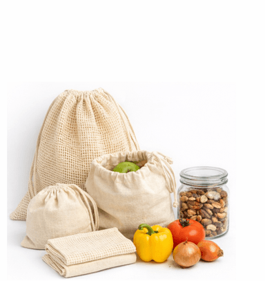 Reusable Cotton Produce Bags